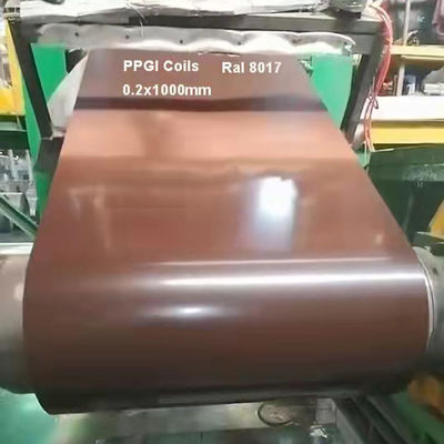 comprar Z120-Z180 pintou bobinas que da chapa metálica RAL colorem a resistência de corrosão forte Fabricação em linha