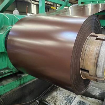 comprar A cor ISO9001 revestiu a bobina de aço Ppgi galvanizou o revestimento de aço da bobina Z40-180g/M2 Fabricação em linha