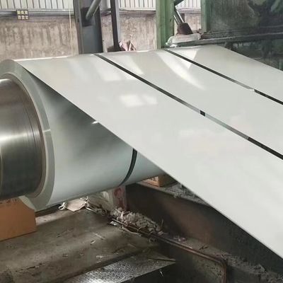 comprar DX51D Prepainted a bobina de aço Ral branco da cor 9003 9016 tiras de Ppgi Fabricação em linha