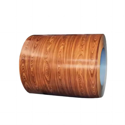 comprar Aço laminado a quente, pre-pintado, bobina de madeira, padrão de superfície Fabricação em linha