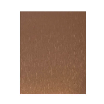 comprar Excelente Propriedade Decorativa Bobina de Alumínio Revestida com Cor de Superfície Escovada Fabricação em linha