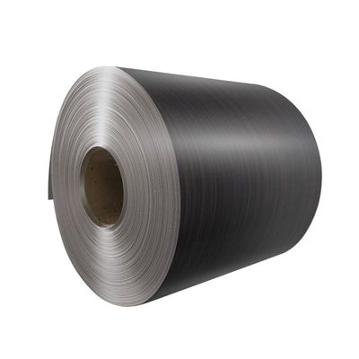 comprar PVDF revestimento de bobinas de alumínio escuro cinza prateado escovado Fabricação em linha