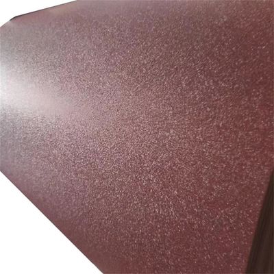 25-1500 mm Largura bobinas de aço revestidas por cores com superfície enrugada