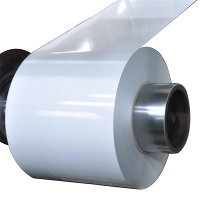 A cor 9016 PPGI de CGCC 0.2-2mm Prepainted a bobina de aço branca da bobina de aço