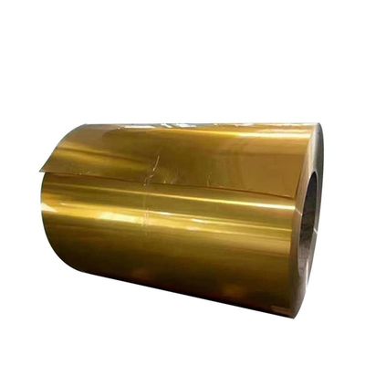 1100 PE Revestimento Cor Ouro Alumínio pré-pintado