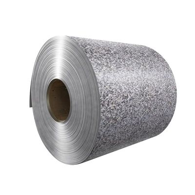 Bobina de alumínio leve com padrão de pedra revestida com PVDF para decoração de edifícios